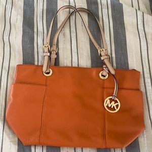 Michael Kors Orange Handbag
